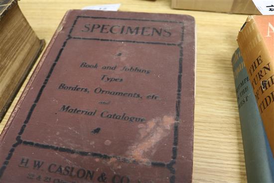 Caslow - Specimens of Types of Borders and Illustration Catalogue of Printers Joinery and Material,